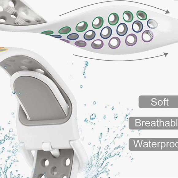 Oumida Silicone Bands for Amazfit GTS 4 Mini/ GTS 4/ GTS 2 Mini/ GTS 2e/ - Picture 3 of 7